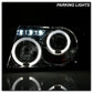 Spyder Ford Ranger 01-11 1PC Projector Headlights LED Halo LED Smke PRO-YD-FR01-1PC-HL-SM 5010513