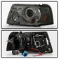 Spyder Ford Ranger 01-11 1PC Projector Headlights LED Halo LED Smke PRO-YD-FR01-1PC-HL-SM 5010513