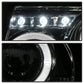 Spyder Ford Ranger 01-11 1PC Projector Headlights LED Halo LED Smke PRO-YD-FR01-1PC-HL-SM 5010513