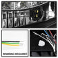 Spyder Ford F250/350/450 Super Duty 05-07 Projector Headlights LED Halo- LED Blk PRO-YD-FS05-HL-BK 5010544