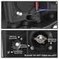 Spyder Ford F250/350/450 05-07 Projector Headlights - Light Bar DRL LED - Black PRO-YD-FS05V2-LB-BK 5084507