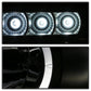 Spyder Ford F250/350/450 Super Duty 08-10 Projector Headlights LED Halo LED Blk PRO-YD-FS08-HL-BK 5010575