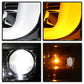 Spyder Ford F-250/350/450 08-10 V2 High-Power LED Headlights-Switch Back-Chrome PRO-YD-FS08PL-SBLB-C 5087744