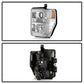 Spyder Ford F-250/350/450 08-10 V2 High-Power LED Headlights-Switch Back-Chrome PRO-YD-FS08PL-SBLB-C 5087744