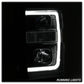 Spyder 08-10 Ford F-250 Projector Headlights V2 - Light Bar DRL LED - Black PRO-YD-FS08V2-LB-BK 5084477