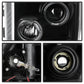 Spyder Ford Super Duty 11-16 Projector Headlights LEDHalo DRL All Black PRO-YD-FS11-HL-BKV2 5086013