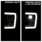 Spyder Ford F250/350/450 11-16 V2 High-Power LED Headlights-White Light Bar-Black PRO-YD-FS11V2PL-BK 5087898