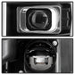 Spyder Ford F250/350/450 11-16 V2 High-Power LED Headlights-White Light Bar-Black PRO-YD-FS11V2PL-BK 5087898