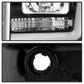 Spyder Ford F250/350/450 11-16 V2 High-Power LED Headlights-White Light Bar-Black PRO-YD-FS11V2PL-BK 5087898