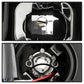Spyder Ford F-250/F-350/F450 Super Duty 17-18 Projector Headlights Black PRO-YD-FS17-SBSEQ-BK 5086280