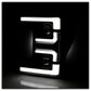 Spyder 17-18 Ford F250/F350/F450 Halogen Model Only -White Light Bar- Black- PRO-YD-FS17HALSI-BK 5087850