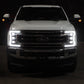 SPYDER Apex 20-22 Ford F250/F350 (Halogen) High-Power LED Headlights - Black PRO-YD-FS20HALAP-SEQ-BK 5088635