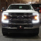 SPYDER Signature 20-22 Ford F250/F350 (Halogen) Proj. Headlights - Black (PRO-YD-FS20HALSI-SEQ-BK) 5088628