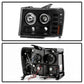 Spyder GMC Sierra 1500/GMC Sierra Denali 08-13 Projector LED Halo- LED All Blk PRO-YD-GS07-HL-BKV2 5086020