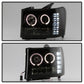 Spyder GMC Sierra 1500/2500 07-13 Projector Headlights LED Halo- LED Blk Smke PRO-YD-GS07-HL-BSM 5078506