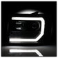 Spyder 07-13 GMC Sierra 1500-3500 Ver 2 Proj Headlights - DRL LED - All Blk PRO-YD-GS07V2-LBDRL-BKV2 5086037