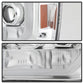 Spyder GMC Sierra 1500/2500/3500 07-13 V2 Projector Headlights - Chrome PRO-YD-GS07V2-LBDRL-C 5083647