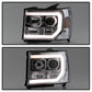 Spyder GMC Sierra 1500/2500/3500 07-13 V2 Projector Headlights - Chrome PRO-YD-GS07V2-LBDRL-C 5083647