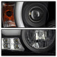 Spyder GMC Sierra 14-16 Projector Headlights Light Bar DRL Black PRO-YD-GS14-LBDRL-BK 5080523