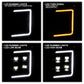 SPYDER Apex 15-20 GMC Yukon High-Power LED Module Headlights - Black (PRO-YD-GY15HALAP-SBSEQ-BK) 5088741
