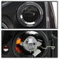 Spyder Honda Accord 03-07 Projector Headlights LED Halo Amber Reflctr LED Blk PRO-YD-HA03-AM-BK 5010636