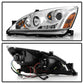 Spyder Honda Accord 03-07 Projector Headlights LED Halo Amber Reflctr LED Chrm PRO-YD-HA03-AM-C 5010643