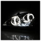 Spyder Honda Accord 03-07 Projector Headlights LED Halo Amber Reflctr LED Chrm PRO-YD-HA03-AM-C 5010643
