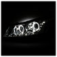 Spyder Honda Accord 08-12 4Dr Projector Headlights- LED Halo DRL Chrm PRO-YD-HA08-4D-HL-C 5010674