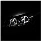 Spyder Honda Accord 08-12 4Dr Projector Headlights- LED Halo DRL Smke PRO-YD-HA08-4D-HL-SM 5010681