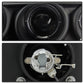 Spyder Honda Accord 94-97 1PC Projector Headlights LED Halo Amber Reflctr Blk PRO-YD-HA94-AM-BK 5010698