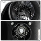 Spyder Honda Accord 94-97 1PC Projector Headlights LED Halo Amber Reflctr Blk PRO-YD-HA94-AM-BK 5010698