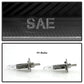 Spyder Honda Accord 98-02 1PC Projector Headlights LED Halo Amber Reflctr Blk PRO-YD-HA98-AM-BK 5010728