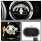 Spyder Honda Civic 06-08 2Dr Projector Headlights LED Halo Black High H1 Low H1 PRO-YD-HC06-2D-HL-BK 5010780
