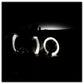 Spyder Honda Civic 06-08 2Dr Projector Headlights LED Halo Black High H1 Low H1 PRO-YD-HC06-2D-HL-BK 5010780