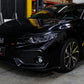 Spyder 16-18 Honda Civic 4Dr w/LED Seq Turn Sig Lights Proj Headlight - Black - PRO-YD-HC16-SEQ-BK 5086099