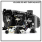 SPYDER Honda Civic 16-20 LED Model High-Power LED Module Headlights - Black (PRO-YD-HC16LEDAP-SEQGR-BK) 5088932