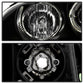 Spyder Honda Civic 92-95 2/3DR 1PC Projector LED Halo Amber Reflctr Blk PRO-YD-HC921P-23D-AM-BK 5010841