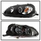 Spyder Honda Civic 99-00 Projector Headlights LED Halo Black High H1 Low H1 PRO-YD-HC99-AM-BK 5010933