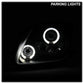 Spyder Honda Prelude 97-01 Projector Headlights LED Halo Black High H1 Low H1 PRO-YD-HP97-HL-BK 5011039