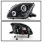 Spyder Honda Prelude 97-01 Projector Headlights LED Halo Black High H1 Low H1 PRO-YD-HP97-HL-BK 5011039