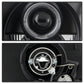 Spyder Honda Prelude 97-01 Projector Headlights LED Halo Black High H1 Low H1 PRO-YD-HP97-HL-BK 5011039