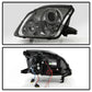 Spyder Honda Prelude 97-01 Projector Headlights LED Halo Smoke High H1 Low H1 PRO-YD-HP97-HL-SM 5011053
