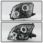 Spyder Honda Prelude 97-01 Projector Headlights LED Halo Smoke High H1 Low H1 PRO-YD-HP97-HL-SM 5011053