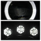 Spyder Jeep Grand Cherokee 05-07 Projector Headlights LED Halo LED Blk Low 9006 PRO-YD-JGC05-HL-BK 5011091