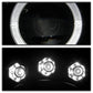 Spyder Jeep Grand Cherokee 05-07 Projector Headlights LED Halo LED Blk Smke PRO-YD-JGC05-HL-BSM 5078551