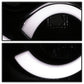 Spyder 05-07 Jeep Grand Cherokee - Light Bar Projector Headlights - Black - PRO-YD-JGC05V2-LB-BK 5086129