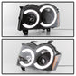Spyder 05-07 Jeep Grand Cherokee - Light Bar Projector Headlights - Black - PRO-YD-JGC05V2-LB-BK 5086129