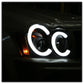 Spyder 05-07 Jeep Grand Cherokee - Light Bar Projector Headlights - Chrome - PRO-YD-JGC05V2-LB-C 5086112