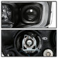 SPYDER 11-13 Jeep Grand Cherokee (Xenon/HID Model Only) Light Bar Projector Headlights - Black 5087737