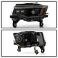 SPYDER 14-21 Jeep Grand Cherokee (HID Model Only) Projector Headlights - Black 5088956